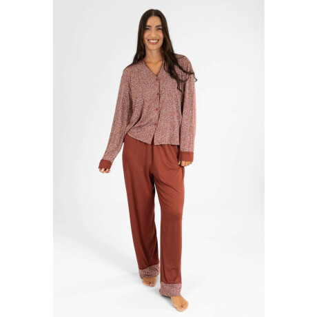 Pijama muro Bordeaux