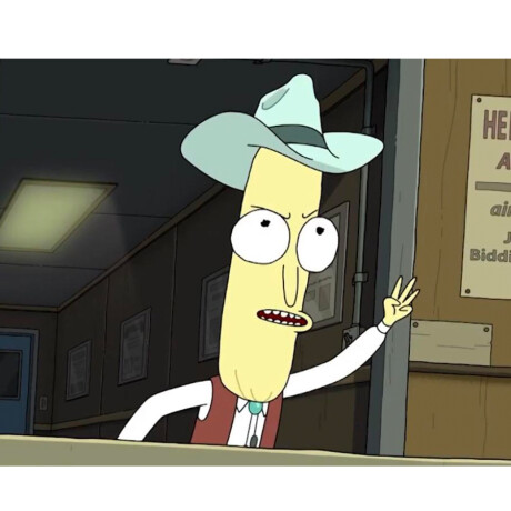 Mr. Poopy Butthole Auctioneer - Rick and Morty - 691 Mr. Poopy Butthole Auctioneer - Rick and Morty - 691