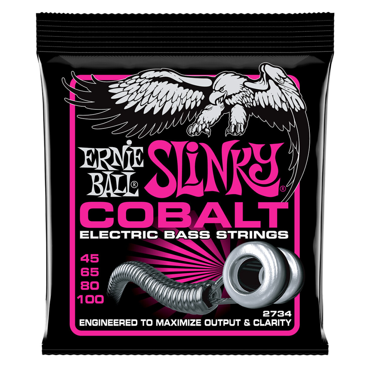 Encordado Bajo Ernie Ball Cobalt Super .45-.100 