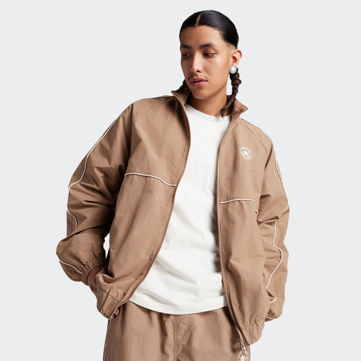 Campera Converse Chuck Elevated - Marrón 