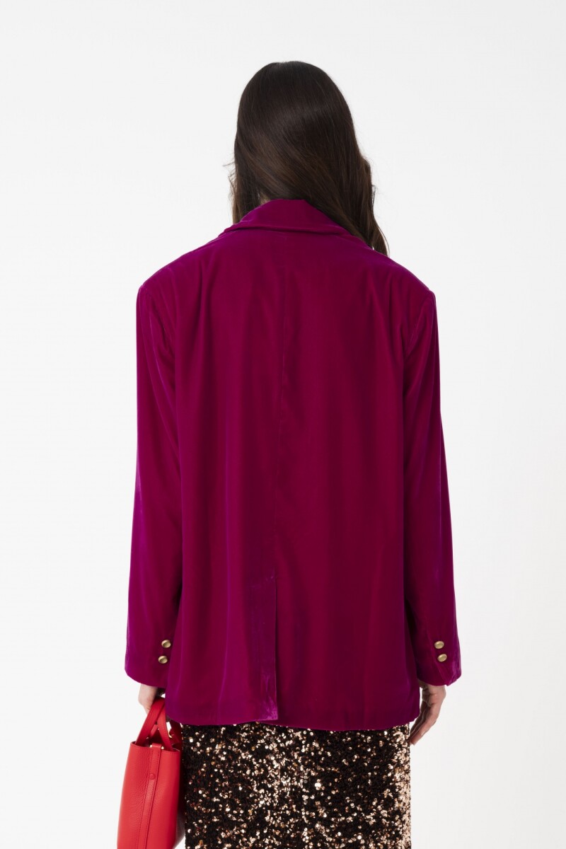 BLAZER DE FIT MODERNO Violeta