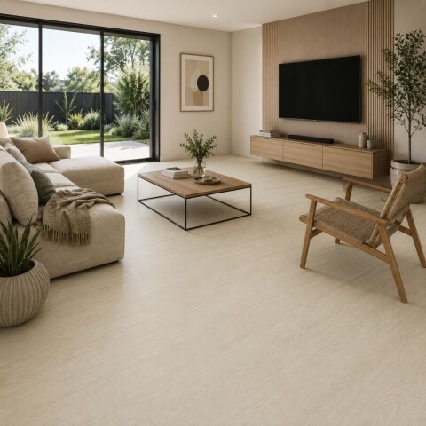 Cerámica para piso y pared Cahuita Beige 15x60cm simil madera mate Cerámica Para Piso Y Pared Cahuita Beige 15x60cm Simil Madera Mate