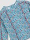 Camiseta De Baño Estampado Flores Piedra