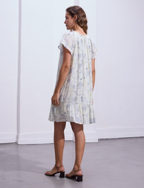 Vestido Cordel MULTI/VERDE