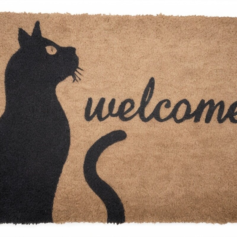 Felpudo de coco 40x60 cm GATO