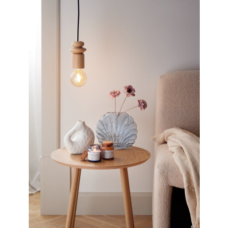 Lampara De Techo Asmind Ø8Xa13Cm Madera