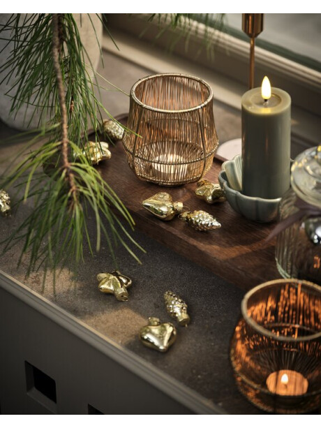 Vela LED navideña cilíndrica FALAR 13 cm Vela LED navideña cilíndrica FALAR 13 cm