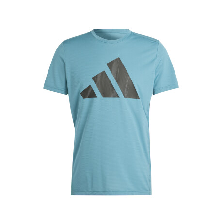 Remera Adidas Brand Love Light Blue