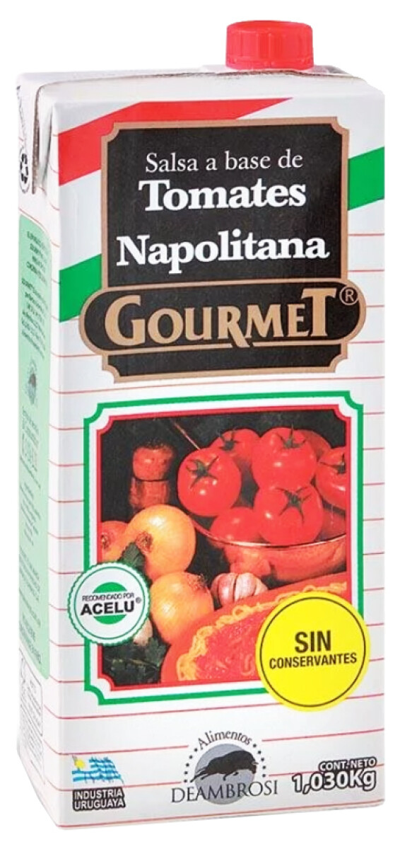 PULPA DE TOMATE GOURMET 1030G NAPOLITANA 