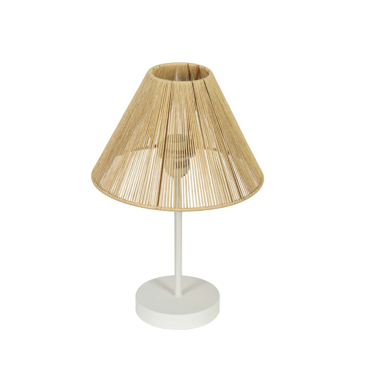LÁMPARA - DE MESA NEW YO NATURAL/BEIGE RATTÁN ML238628 