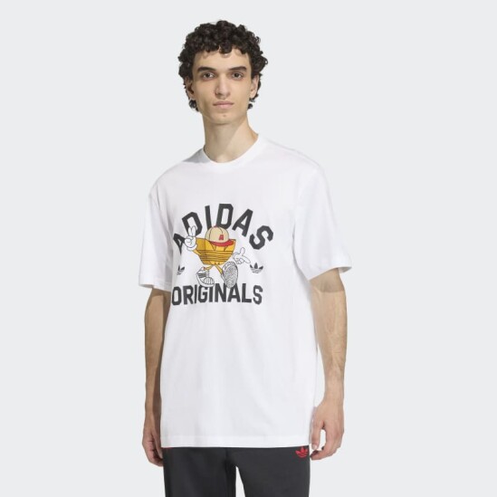 Remera Adidas Trifolio Series Character Blanco