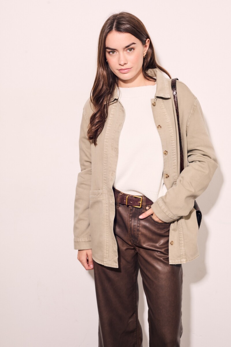 Sobrecamisa Lavada Safari