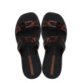 Sandalias de Mujer Ipanema Glow Trendy Slide Ad Negro - Marrón