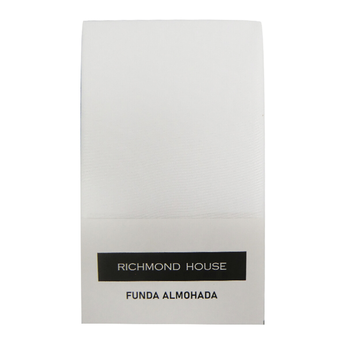 Funda Almohada Microfibra Richmond House - BLANCO 
