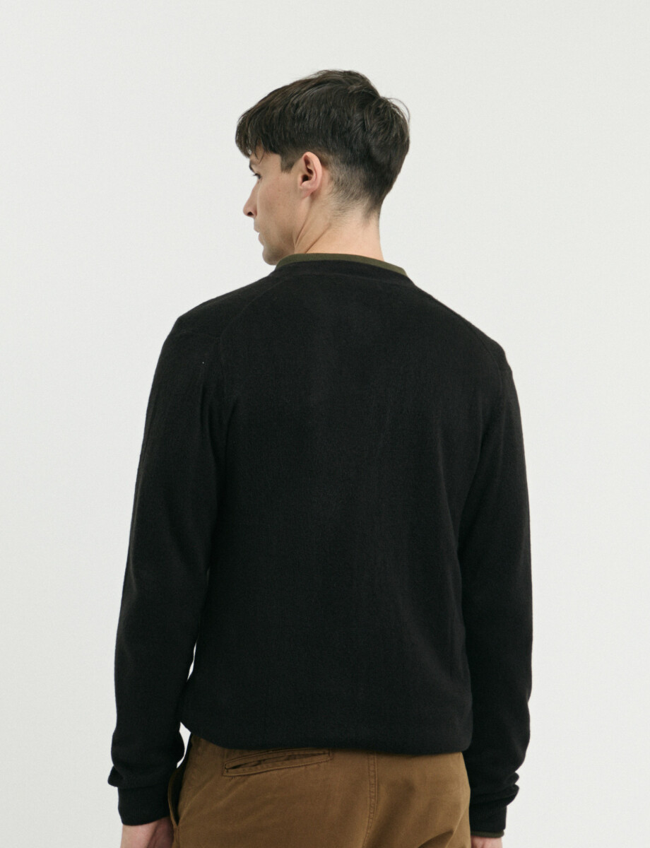 470710 CARDIGAN HARRINGTON URBAN Negro