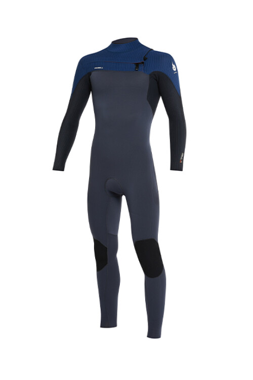 Hyperfreak Fire 4/3 mm - Full Suit Chest Zip Azul