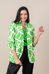 BLAZER ALDARA Verde Manzana