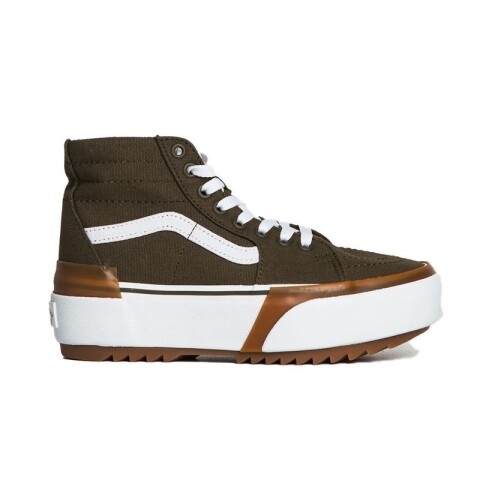 Championes Vans SK8-Hi Tapered Stacked Verde