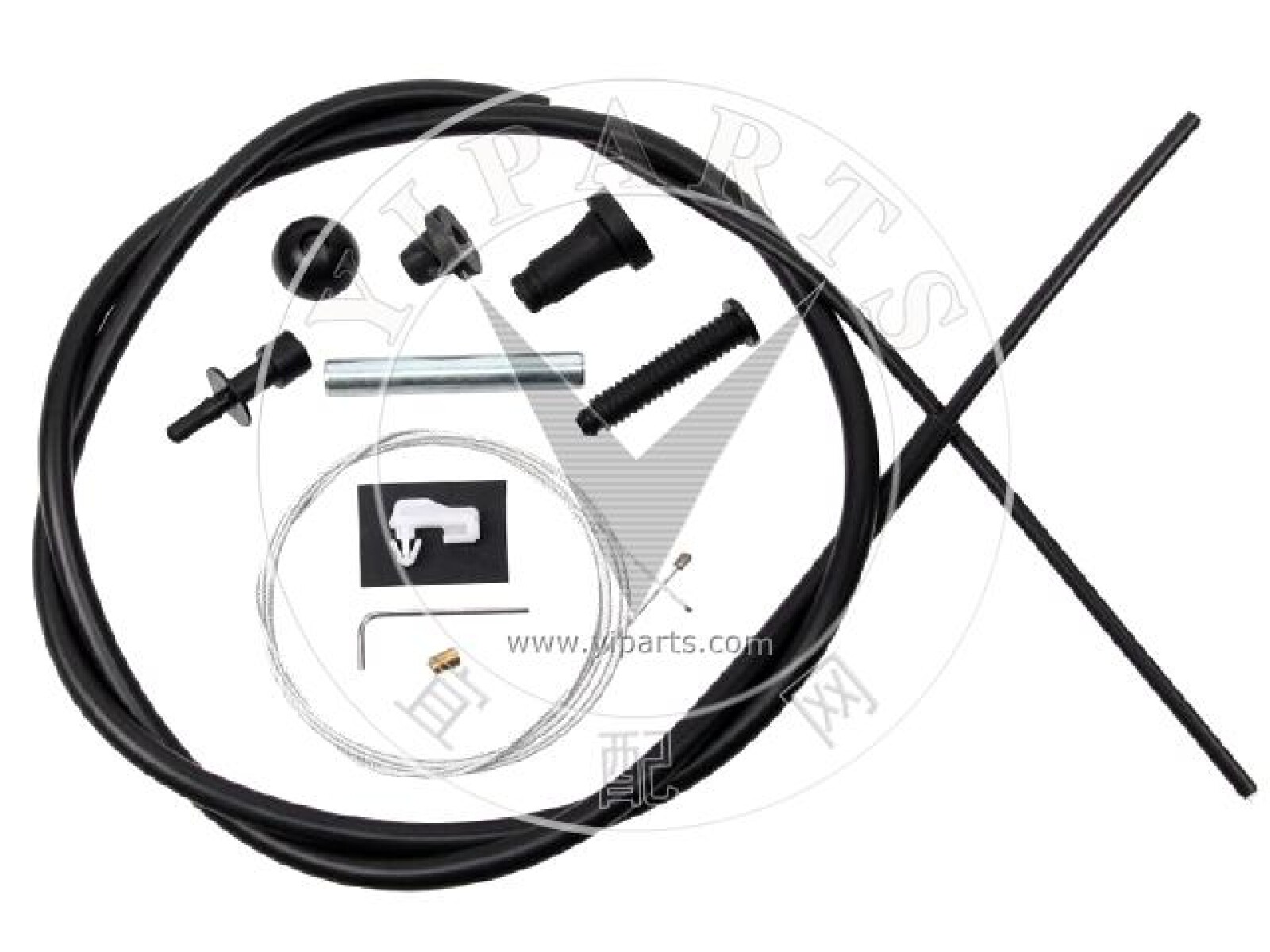 CABLE ACELERADOR CITROEN - PEUGEOT KIT ARMAR 106 306 ZX 2500MM - 