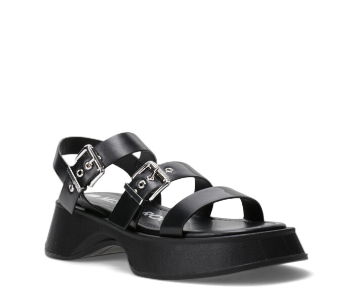 Sandalias de Mujer Miss Carol Sandalia BITOLA con hebillas Negro