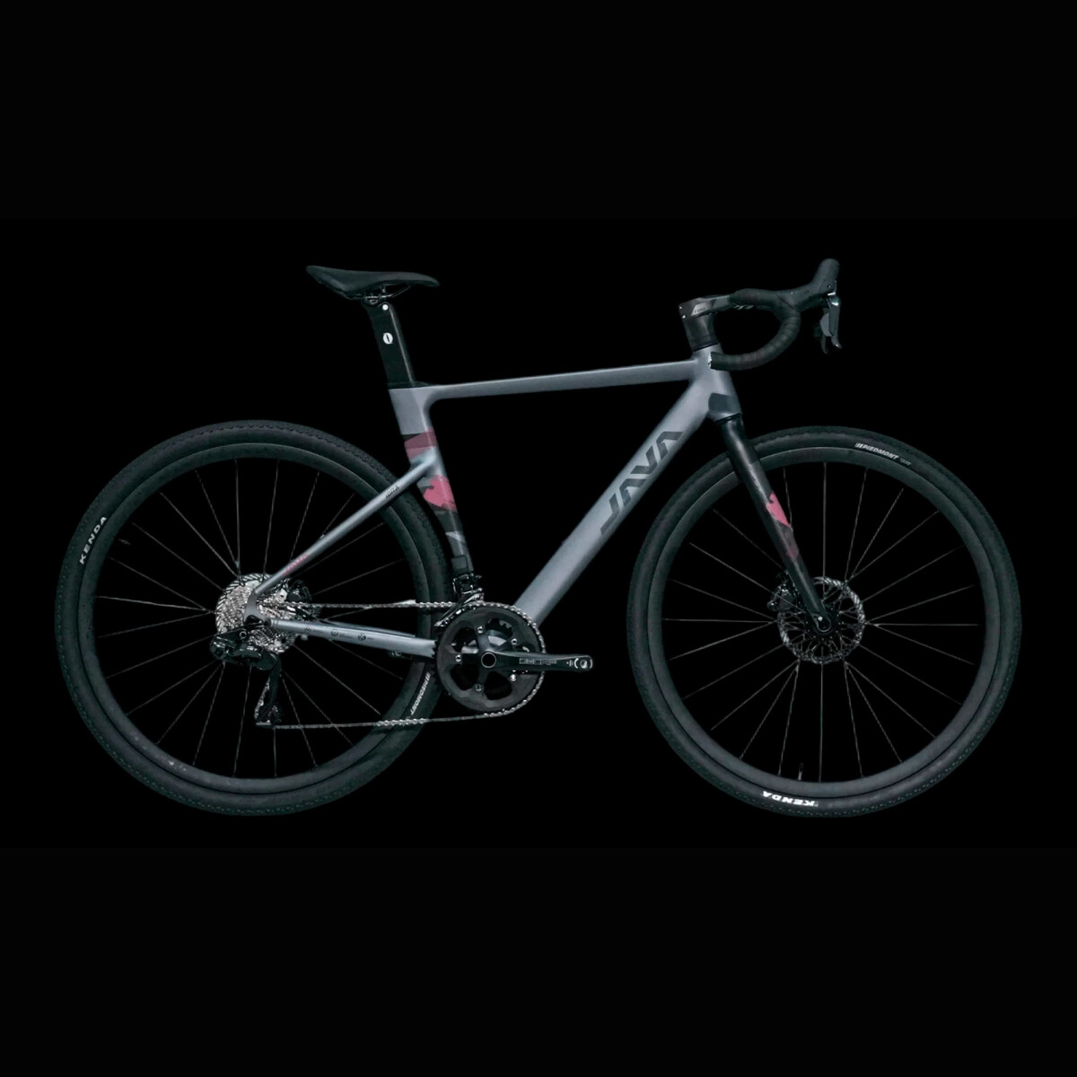 Bicicleta de Ruta Cambios Electrónicos Java Gravel Idra 24V Talle 470MM 