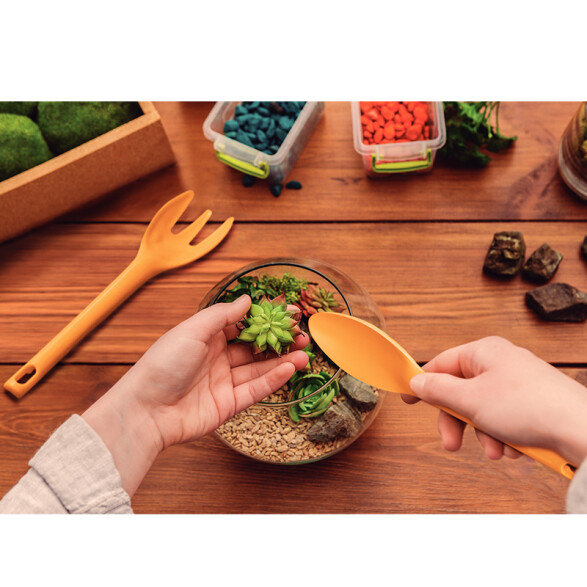 Kit 3 herramientas plásticas para macetas -TRAMONTINA TN1413