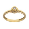 Anillo de oro amarillo 18k con brillante N8903 Anillo de oro amarillo 18k con brillante N8903