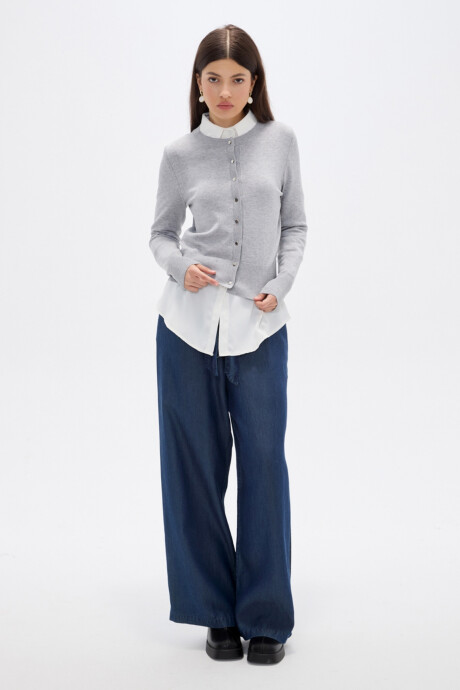 Saco Sylven Gris Melange Medio