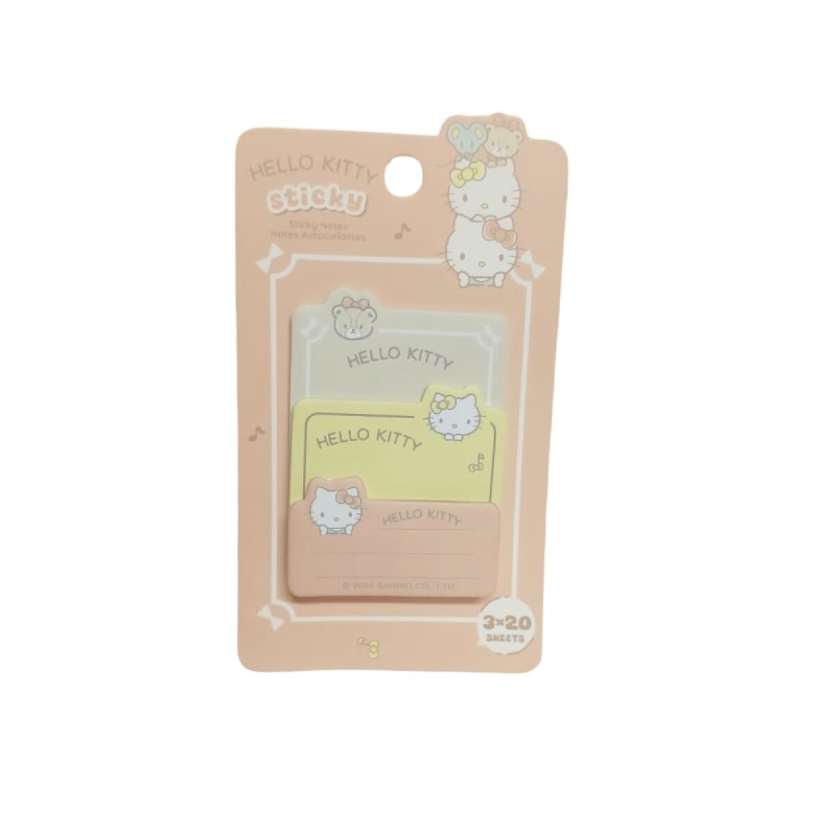 Notas adhesivas Sanrio - Kitty 