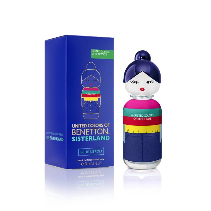 BENETTON SISTERLAND NEROLI EDT CJ X 80 M única