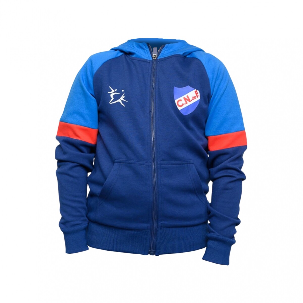 Campera Deca - Blue & Red 