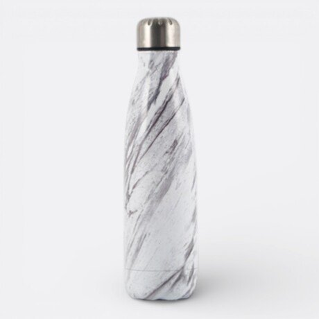 Botella Aluminio Estampada 500ml Marmol 9