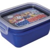 Tupper con reparticion tipo vianda PAW PATROL azul