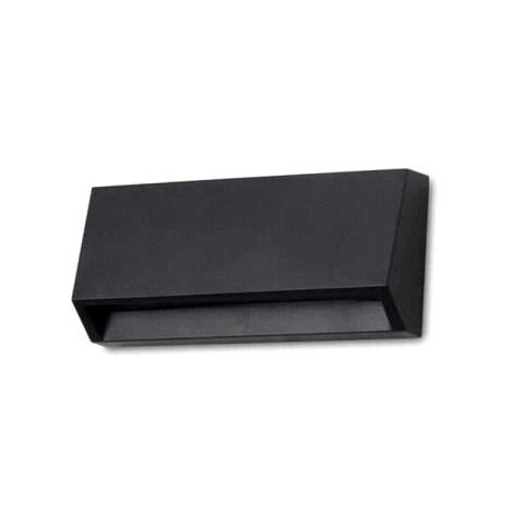 APLIQUE LED GROVE RECT. 2,5W 4000K IP65 NEGRO/GRIS APLIQUE LED GROVE RECT. 2,5W 4000K IP65 NEGRO/GRIS