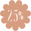 MAYO 25%