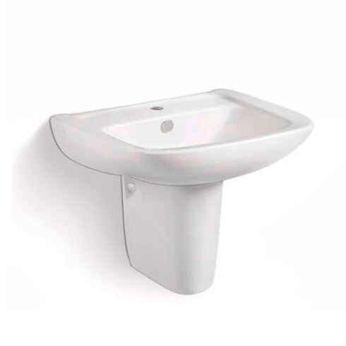 PEDESTAL 61X47.5X45CM PEDESTAL MALAWI BLANCO BRILLO 000