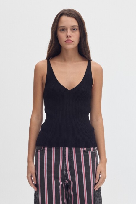 Musculosa Amy Black
