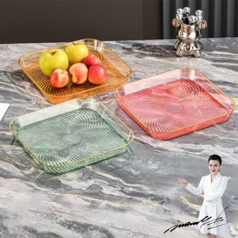 Bandeja de acrílico transparente Bandeja De Acrílico Transparente