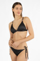 Triangulo rory print texturado Black lurex