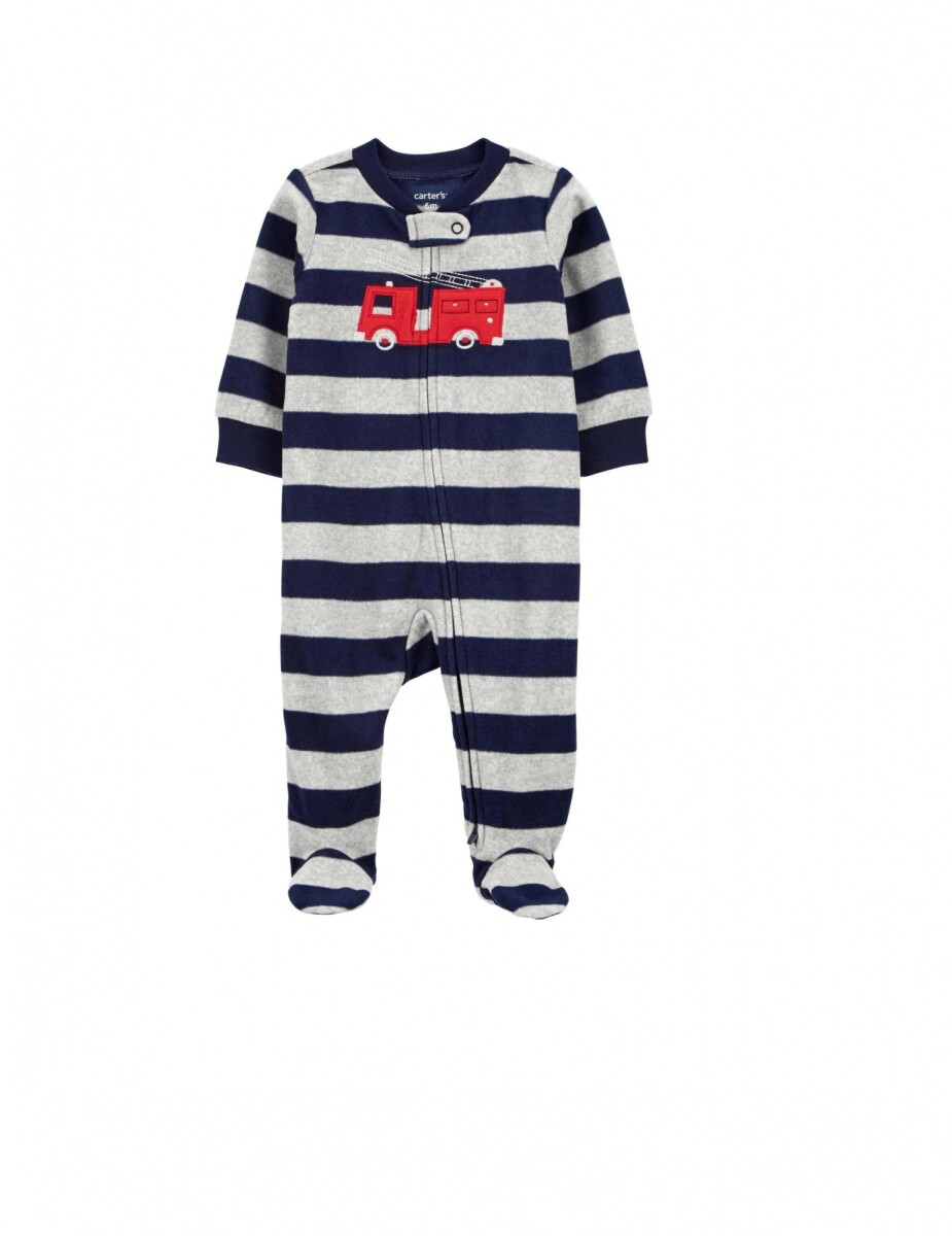 Enterito Carters Micropolar Bombero Striped 