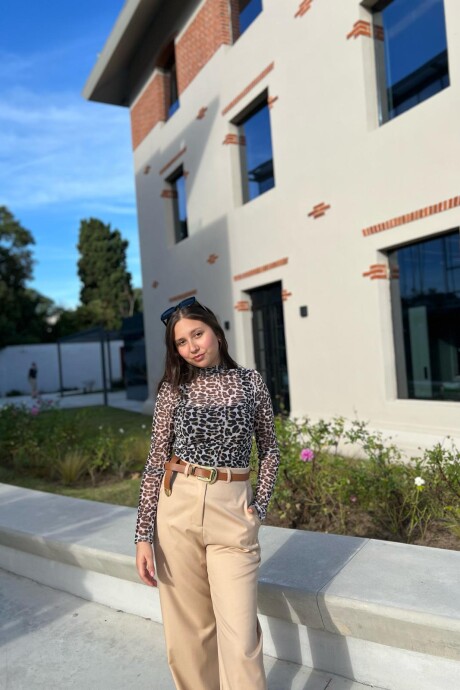 Blusa Agus Animal Print