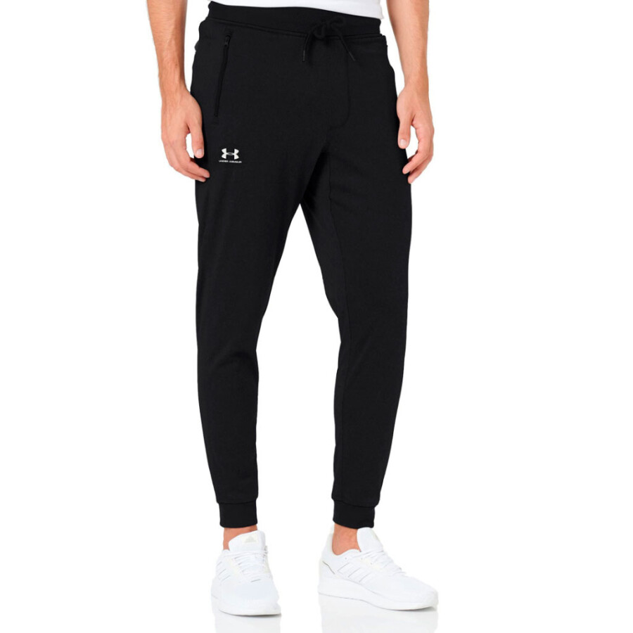 Pantalon de Hombre UNDER ARMOUR Sportstyle Tricot Jogger Negro