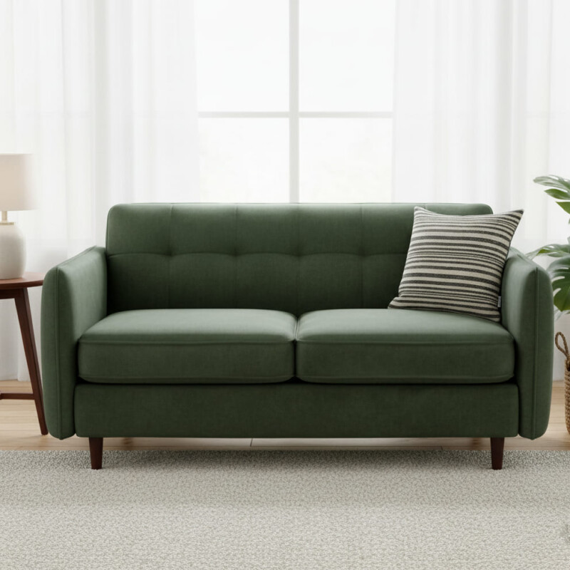 Funda de almohadón algodón 45x45cm Rayas Taupe