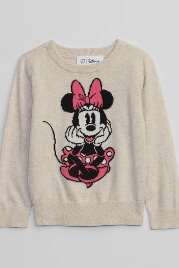 Buzo Minnie Toddler Niña B2621 Oatmeal Heather