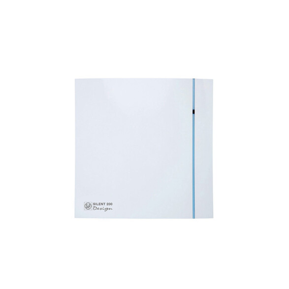 Extractor de baño SILENT-200 CZ DESIGN Blanco E37108