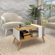 Mesa Ratona Living Centro Nogal Combinado Moderna Nórdico Mesa Ratona Living Centro Nogal Combinado Moderna Nórdico