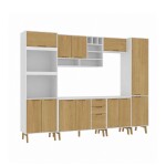 COMBO COCINA - LINEA WOOD BLANCO
