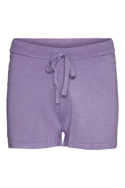 Short De Punto Mila Chalk Violet