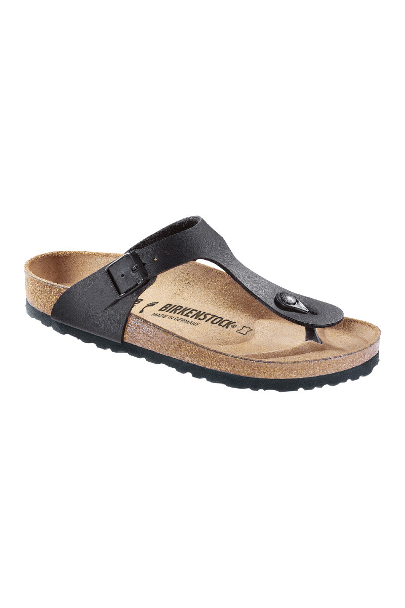 Sandalia Gizeh Birko-flor - Regular - Negro 