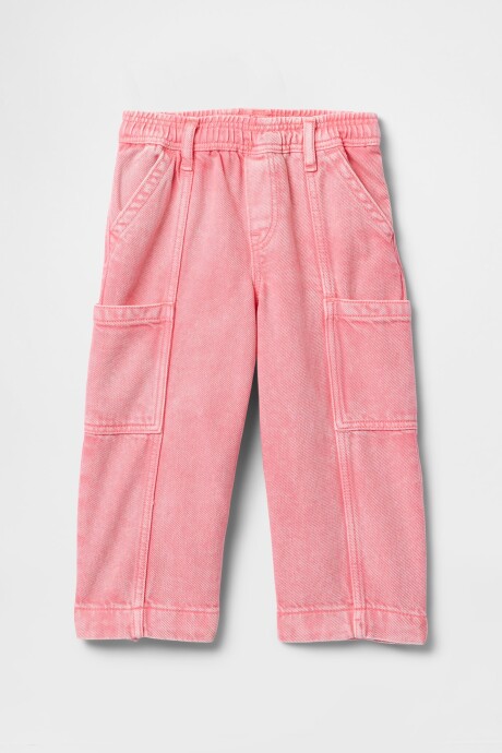 Jean Baggy Ultrasoft Toddler Niña Coral Frost